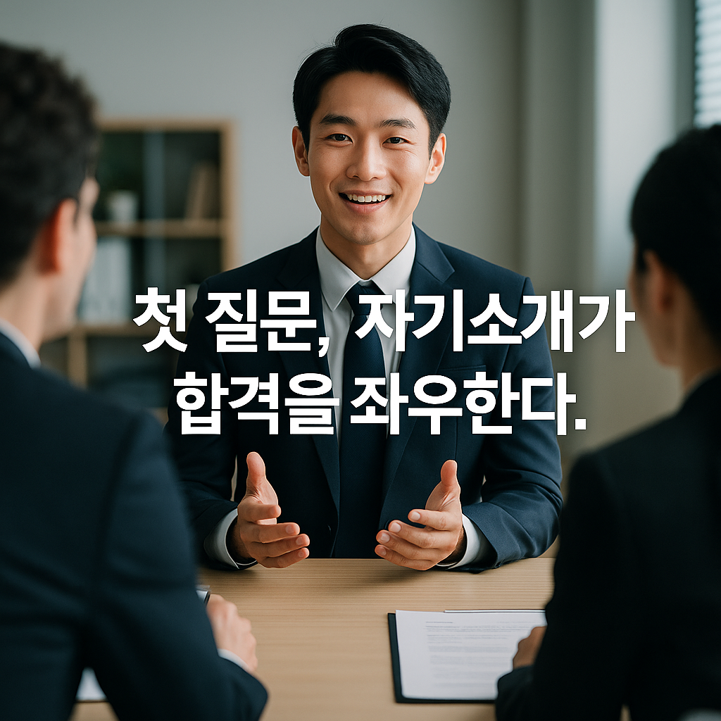 [면접 Q&A ﻿① ] 면접 합격의 첫 관문 ― 자기소개 마스터하기