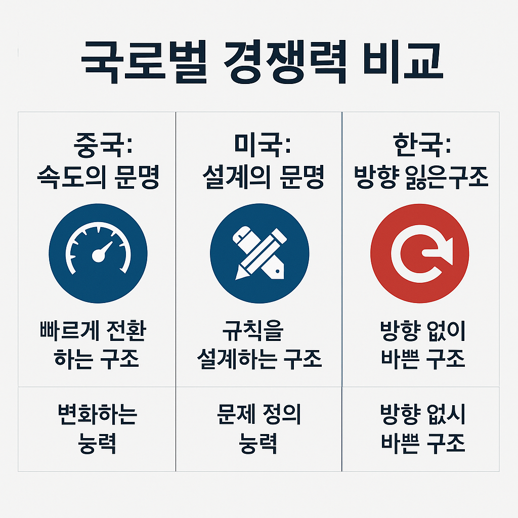 중국이 만만디? 이제 미국 그리고 한국이 만만디