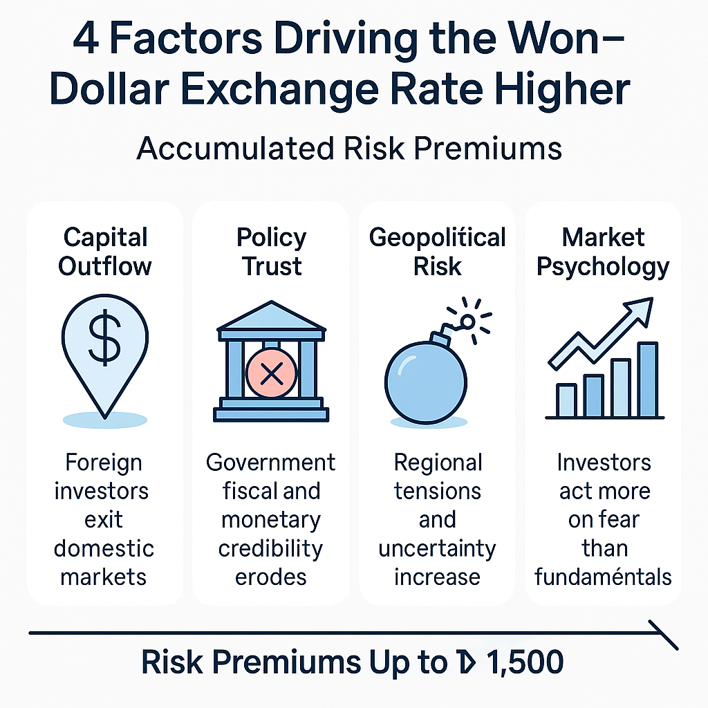 호재가 쌓일수록 환율이 오른다 — 우리는 지금 어떤 ‘보이지 않는 공포’를 가격에 반영하고 있는가?