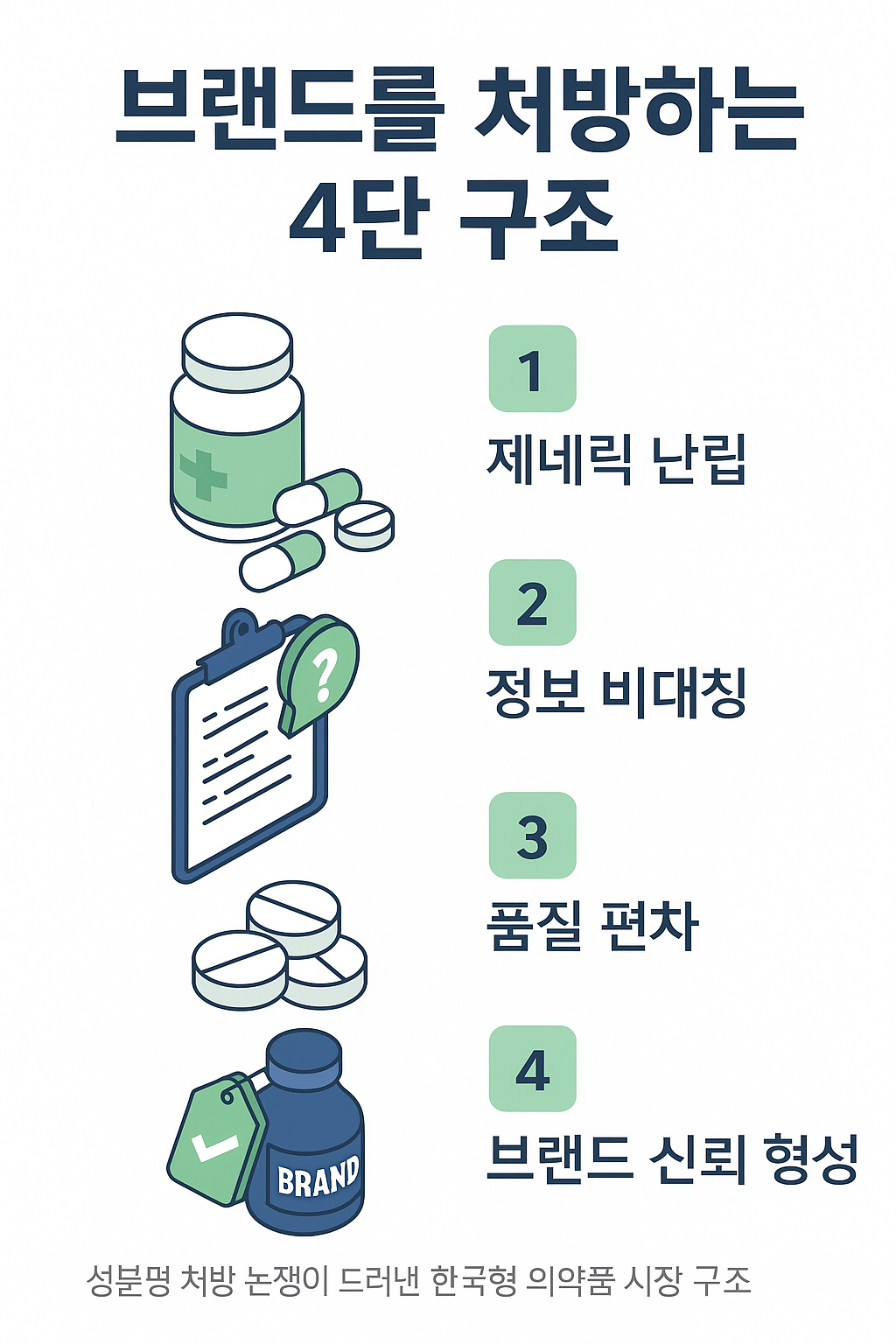 시장에 저질약이 그렇게 많다. **" 성분명처방 반대, 의사들이 설명하지 못한 모순점