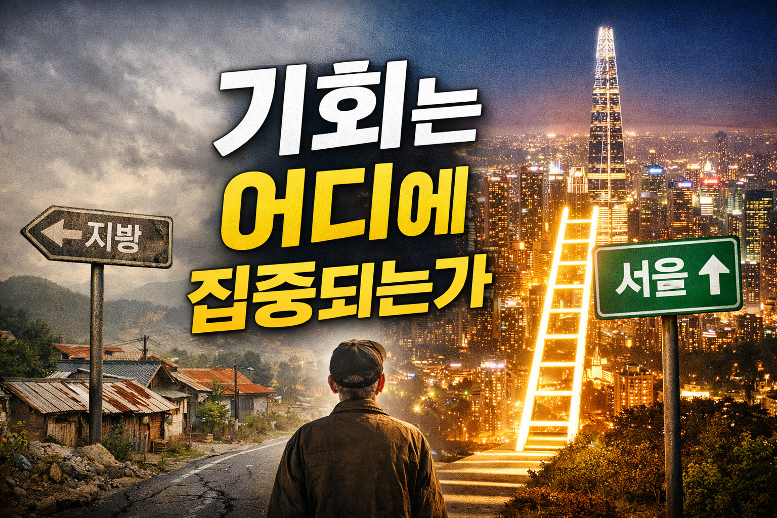 서울로 가야만 성공하는 사회? — 수도권으로 이동해야만 올라설 수 있는 사회가 정상인가